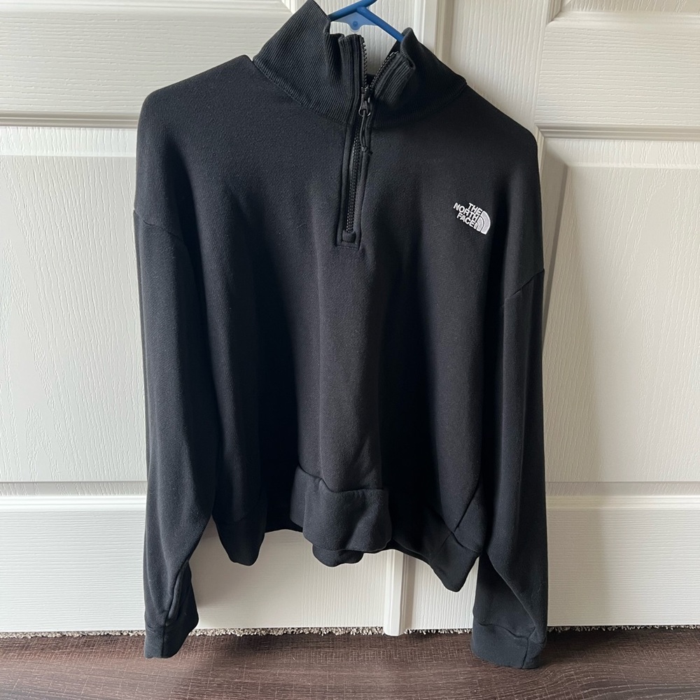The North Face Black Quarter-Zip Pullover Sweater